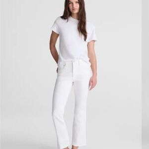 Madewell Women's Flare White Jeans